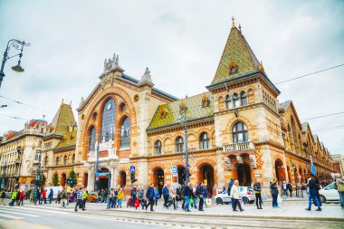 Budapeşte'de büyük market hall