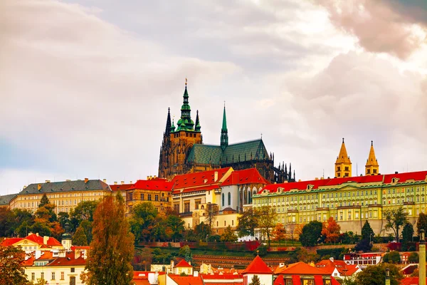 Prag Kalesi'ne yakın çekim — Stok fotoğraf