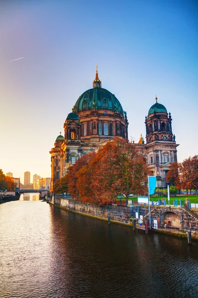 Berliner Dom Katedrali sabah — Stok fotoğraf