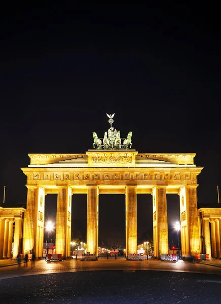 Brandenburg gate à Berlin, Allemagne — Photo