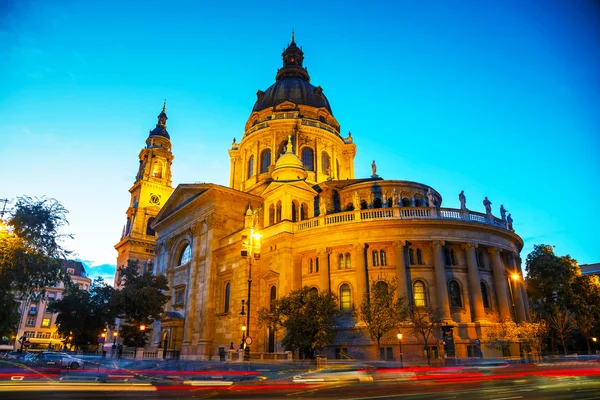 Sankt Stefan basilikan i budapest, Ungern — Stockfoto