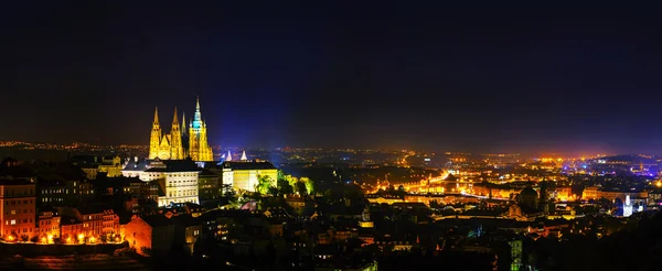 Panoramic overview of Prague — Stock Photo, Image