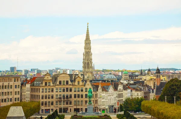 Обзор Брюсселя — стоковое фото