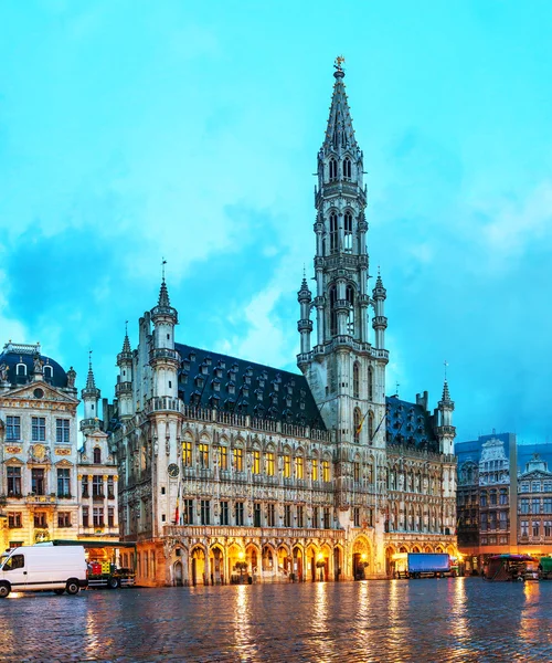 Grote markt in Brussel — Stockfoto