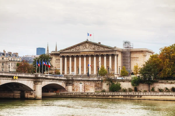 Edifício da Assembleia Nacional em Paris — Fotografia de Stock
