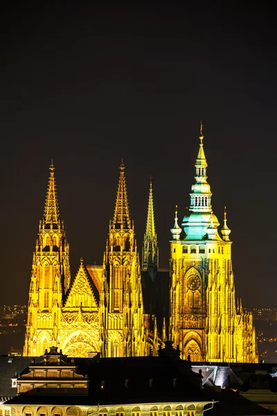 O castelo de Praga fechar — Fotografia de Stock