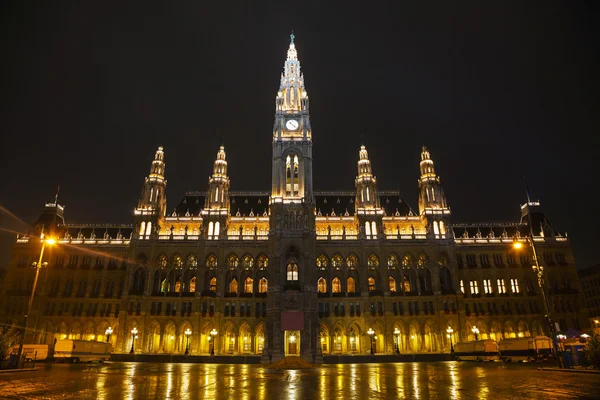 Rathaus em Vienna, Áustria — Fotografia de Stock