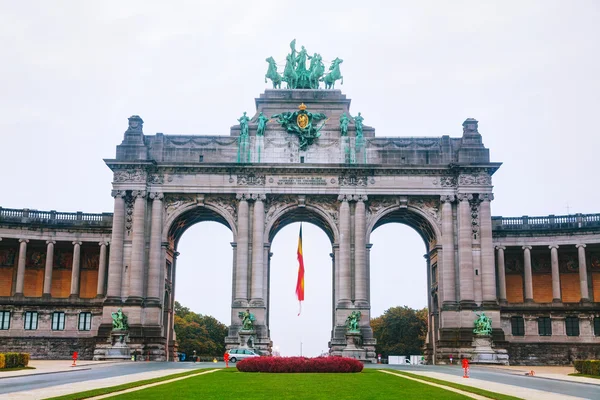 Arco triunfal em Bruxelas — Fotografia de Stock