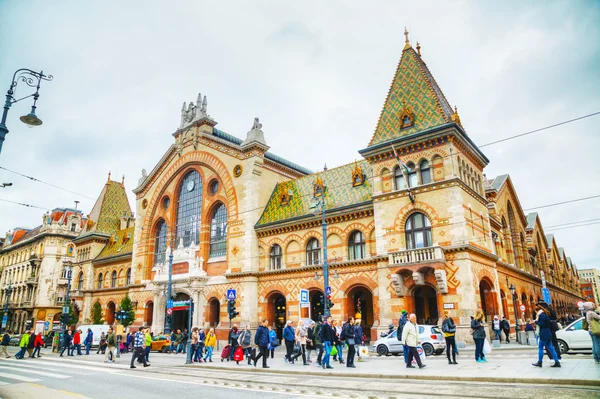 Great Market Hall in Budapest — Stock Photo, Image