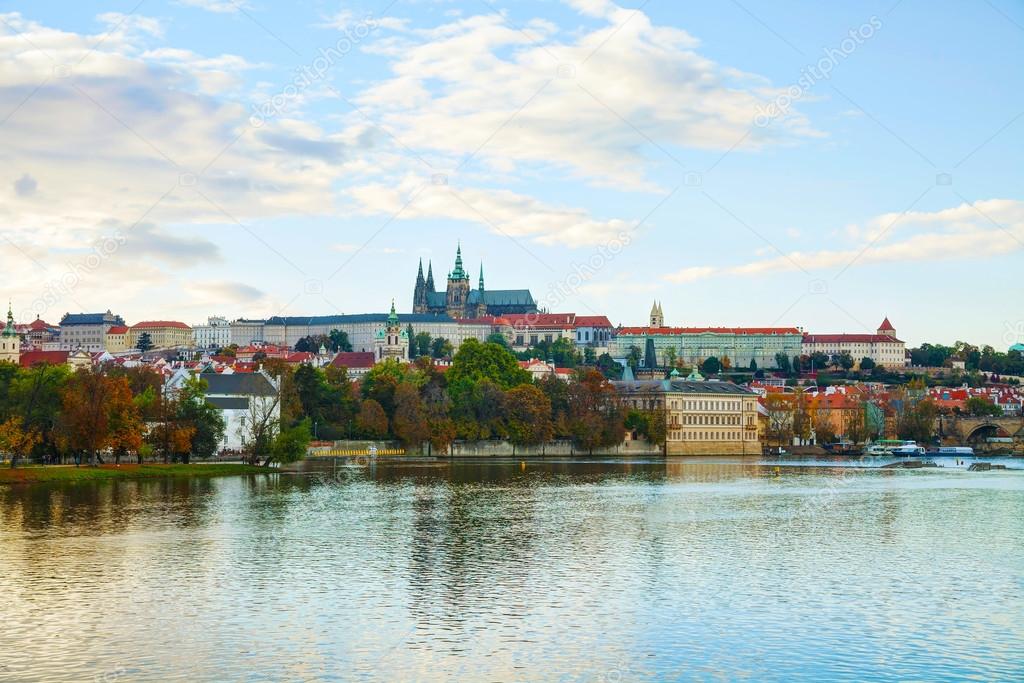 Overview of old Prague