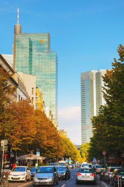Frankfurt am Main street gökdelenler ile