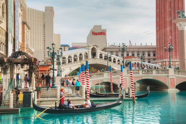 Las Vegas boulevard på morgonen — Stockfoto