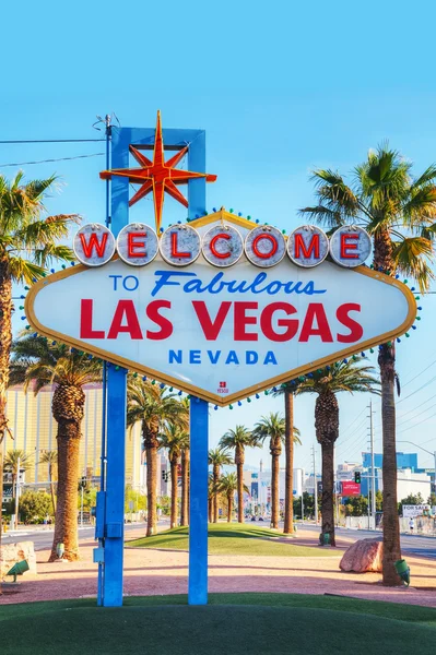 Willkommen bei Fabulous Las Vegas Schild — Stockfoto