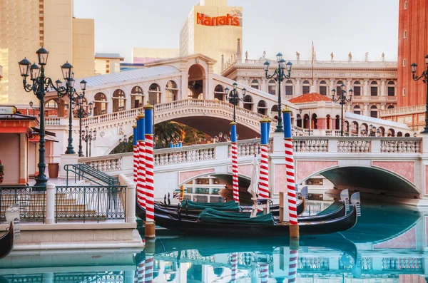 Las Vegas boulevard på morgonen — Stockfoto