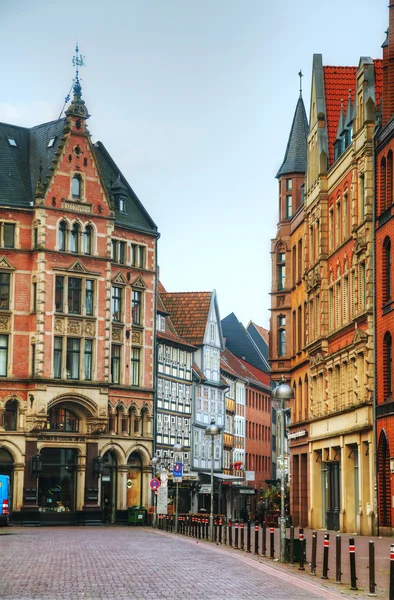 Staré budovy v Hanns-Lilje-Platz v Hannoveru — Stock fotografie