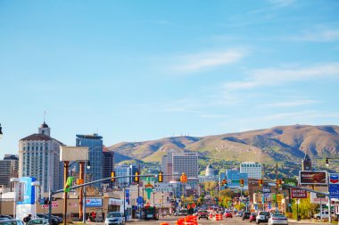 Akşamları, Salt Lake City sokak genel bakış