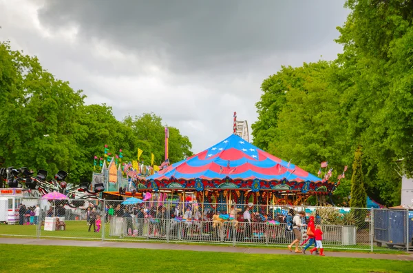 Zábavní park v Portlandu, Oregon — Stock fotografie