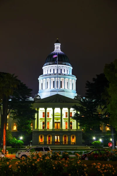 Καλιφόρνια κράτος capitol κτήριο στο Σακραμέντο — Φωτογραφία Αρχείου