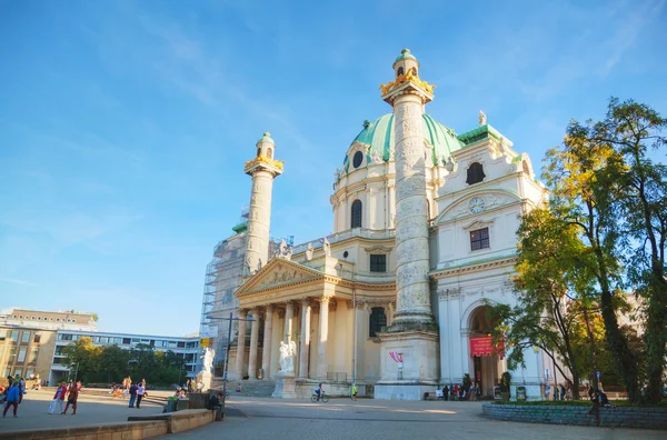 Chiesa di San Carlo a Vienna — Foto Stock