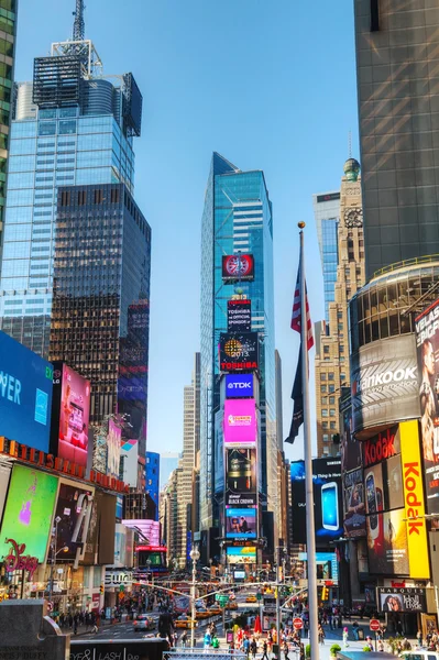 Times square in New York City — Stock Photo, Image