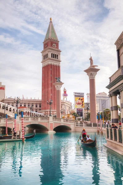 Las Vegas boulevard på morgonen — Stockfoto