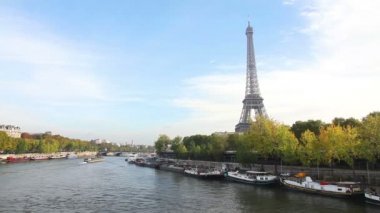 Paris cityscape Eyfel Kulesi ile