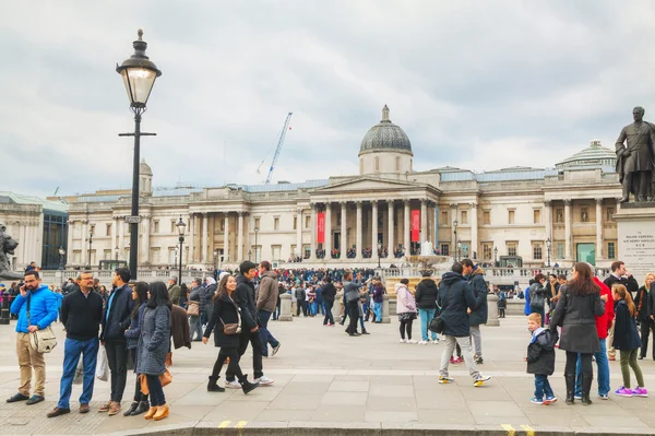 Nationale galerij gebouw in Londen — Stockfoto