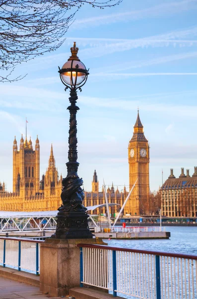 Londres com a torre do relógio — Fotografia de Stock