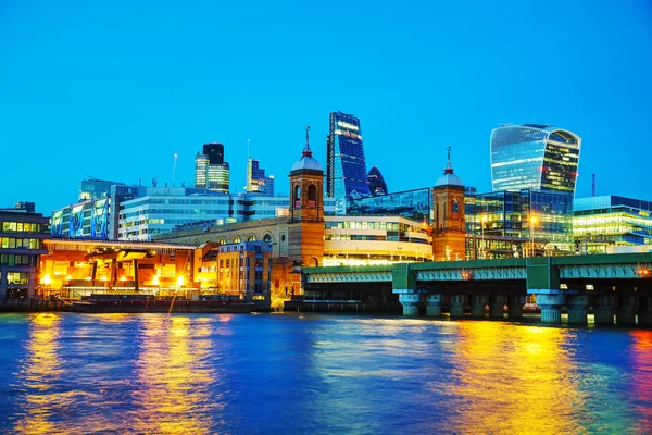 Financial district of the City of London — Stock Photo, Image