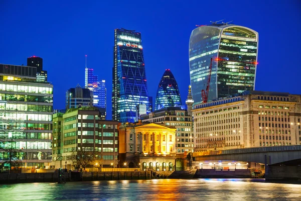 Financial district of the City of London — Stock Photo, Image