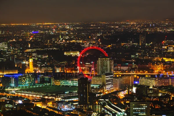 Авиационный обзор Лондона — стоковое фото
