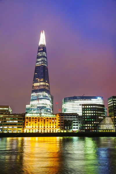 Overview of London with the Shard London Bridge — Stock Photo, Image