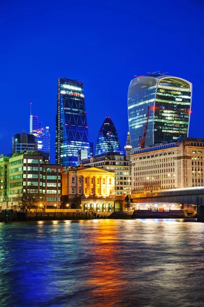 Financiële wijk van de City of London — Stockfoto