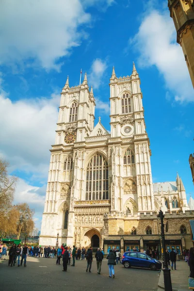 Igreja da Abadia de Westminster em Londres — Fotografia de Stock