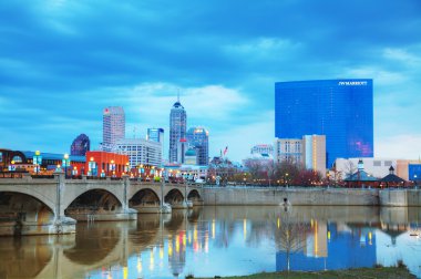 Indianapolis cityscape Downtown