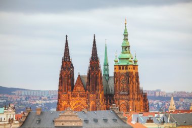 St Vitus Katedrali ile Prag
