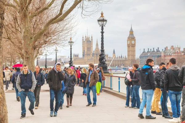 Ribera del Támesis en Londres —  Fotos de Stock