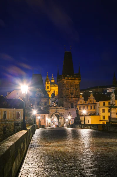 Puente de Carlos en Praga — Foto de Stock