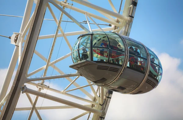 런던 아이 관람차 — 스톡 사진