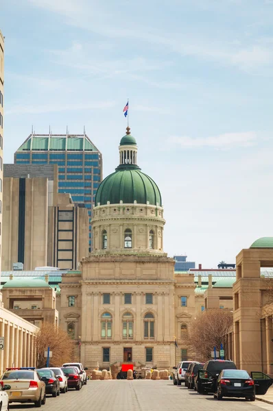 Edificio del Capitolio Estatal de Indiana — Foto de Stock