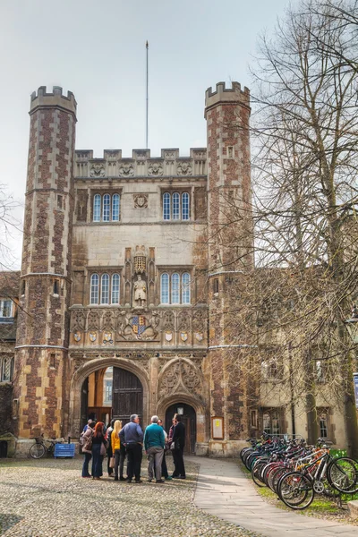 Trinity College em Cambridge — Fotografia de Stock