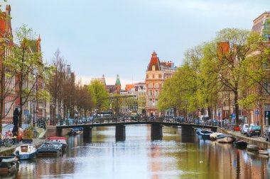 Amsterdam genel bakış gündüz