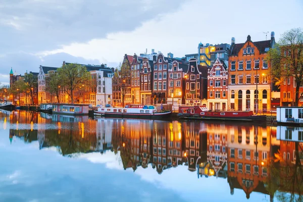 암스테르담의 도시 보기 — 스톡 사진