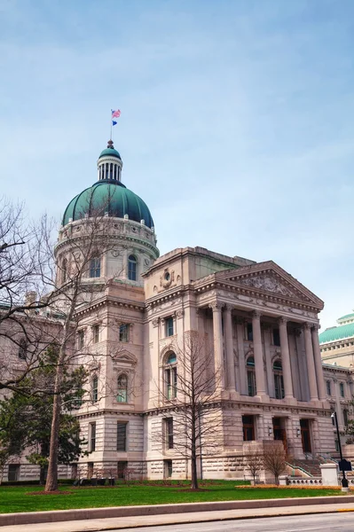 Indiana state capitol building — Stock Photo, Image