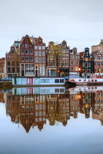 Uitzicht op de stad van amsterdam — Stockfoto