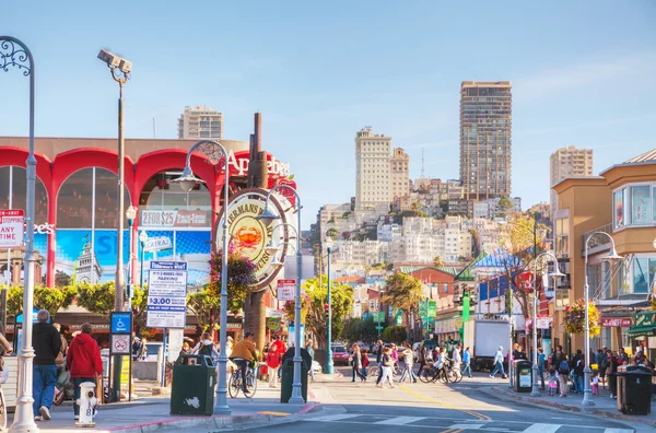 Ünlü Fisherman's Wharf — Stok fotoğraf