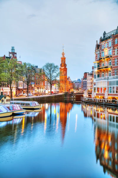 Vista general de las calles de Amsterdam — Foto de Stock