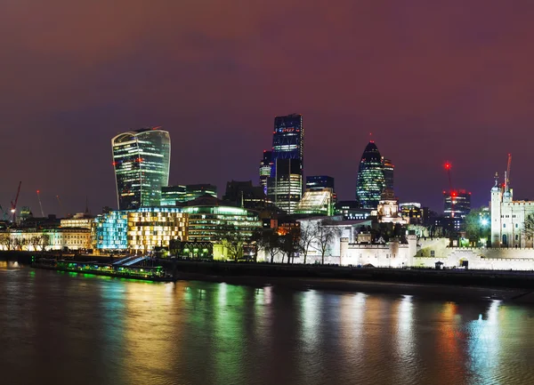 Financiële district van Londen — Stockfoto