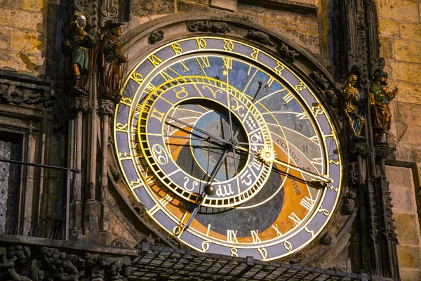 L'orologio astronomico di Praga — Foto Stock