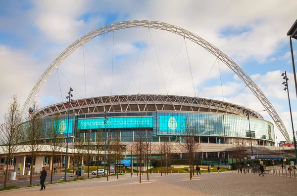 Wembley stadium v Londýně — Stock fotografie